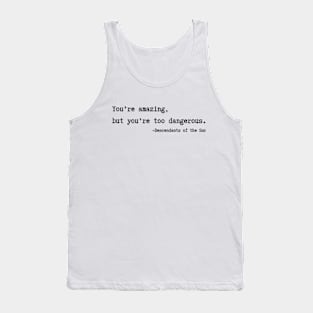 Descendants of the Sun Quotes Tank Top